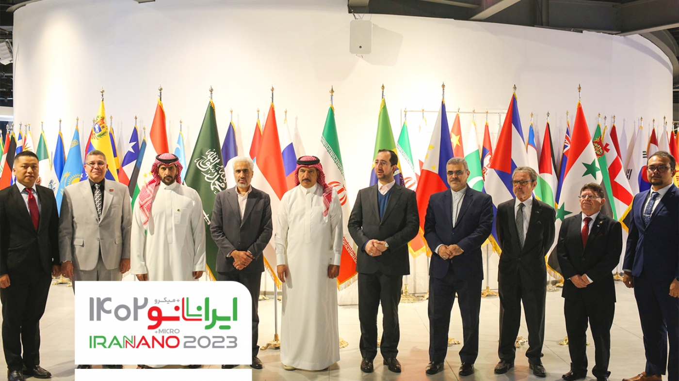 Acquaintance of diplomatic representatives of 7 countries with Iran's Nano achievements