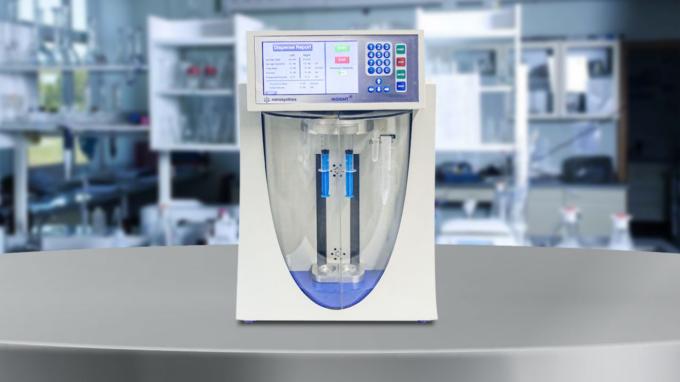 Laboratory microfluidic mixer