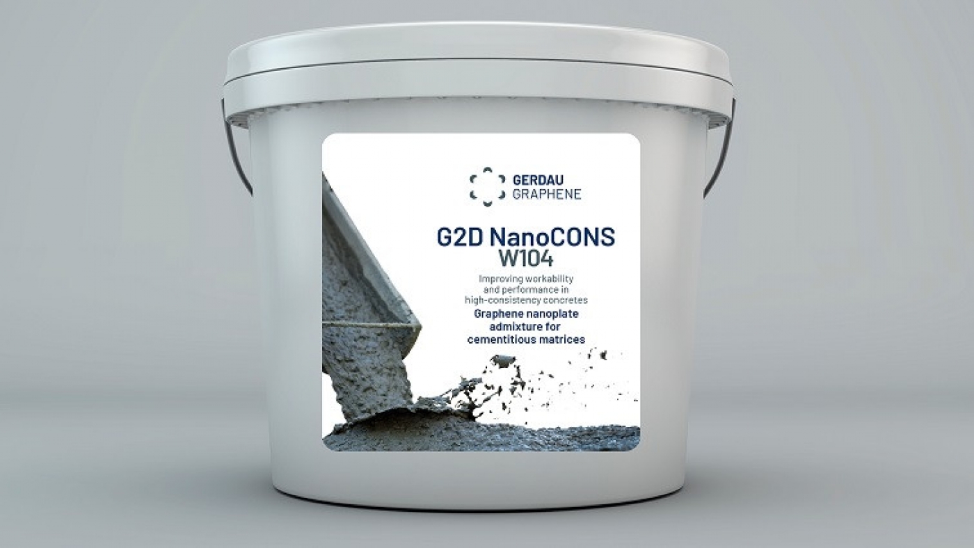 Gerdau Graphene Unveils 'NanoCONS' Line of Graphene Admixtures for Concrete