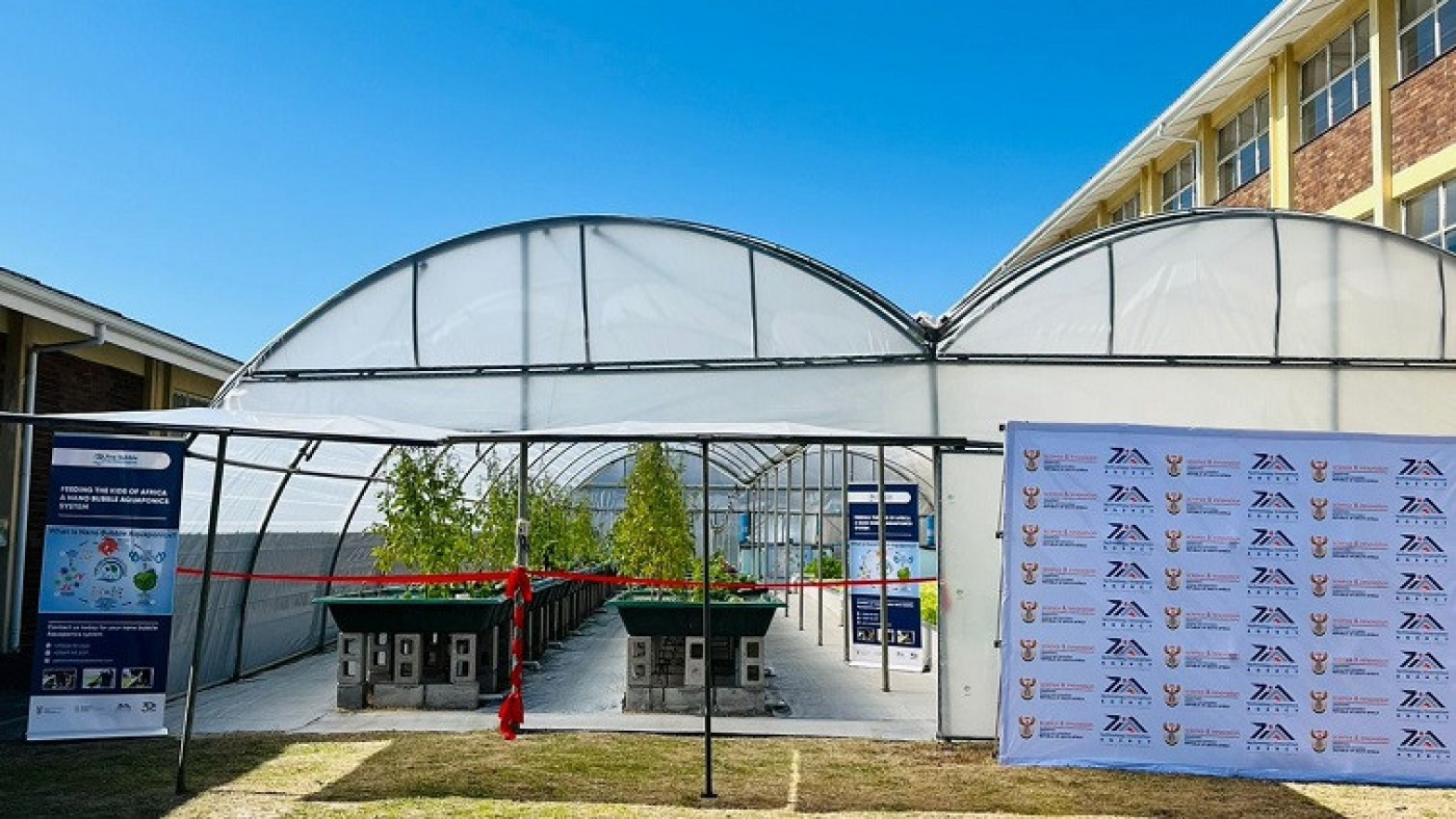 TIA Launches Nanobubble Aquaponics Pilot Plant